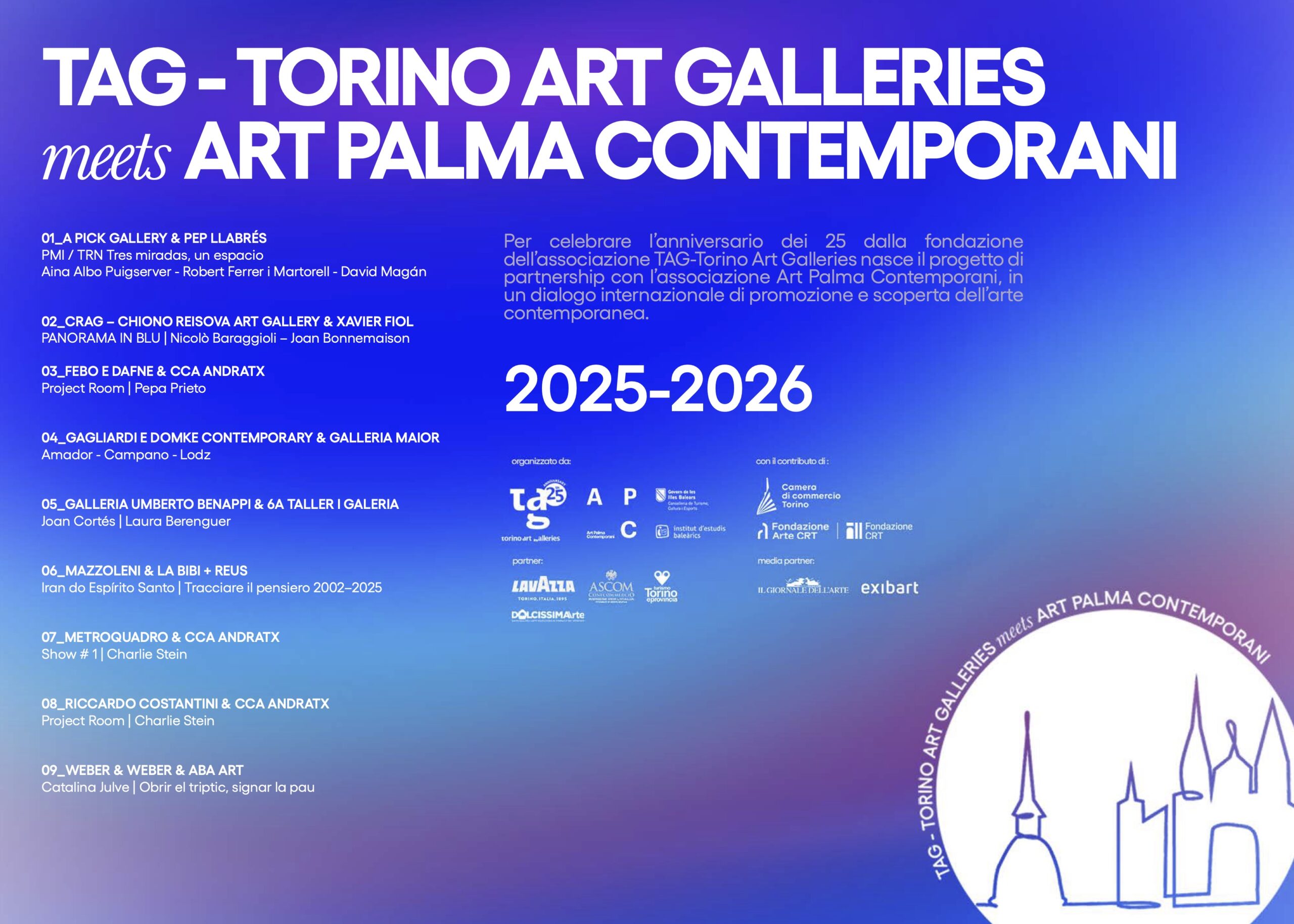 TAG – Torino Art Galleries meets Art Palma Contemporani