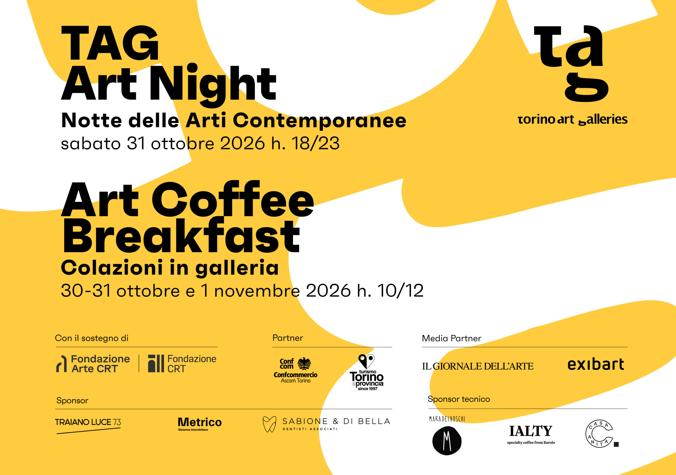 TAG ART NIGHT & TAG ART COFFEE BREAKFASTS