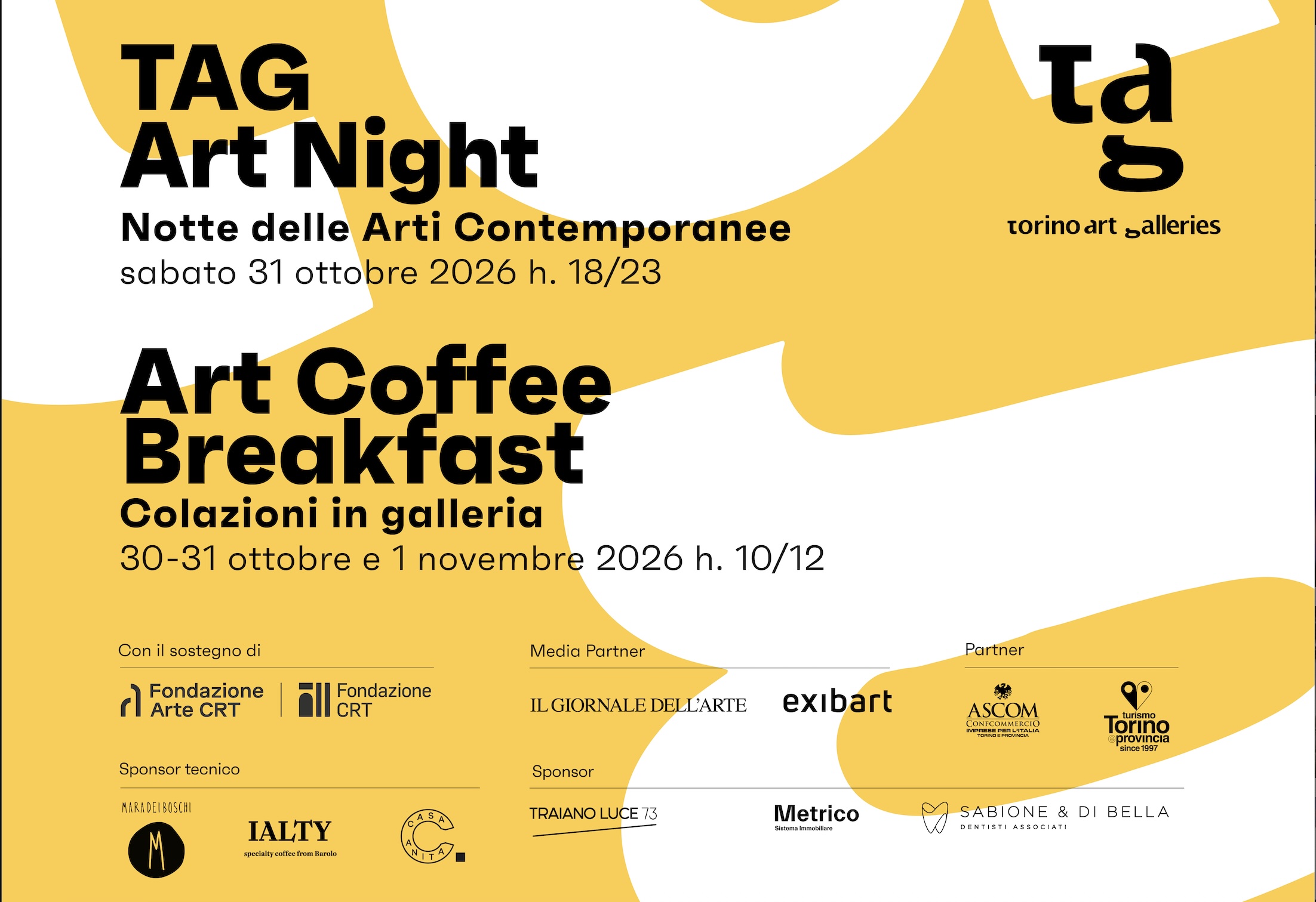 TAG ART NIGHT & TAG ART COFFEE BREAKFASTS